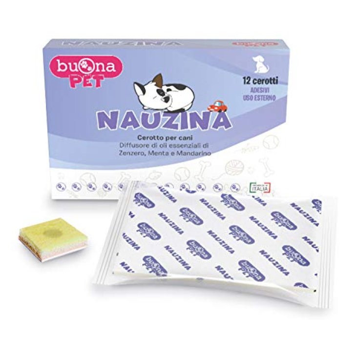 Good Pet Nauzina Patch Anti-Vomissements 12 Patchs