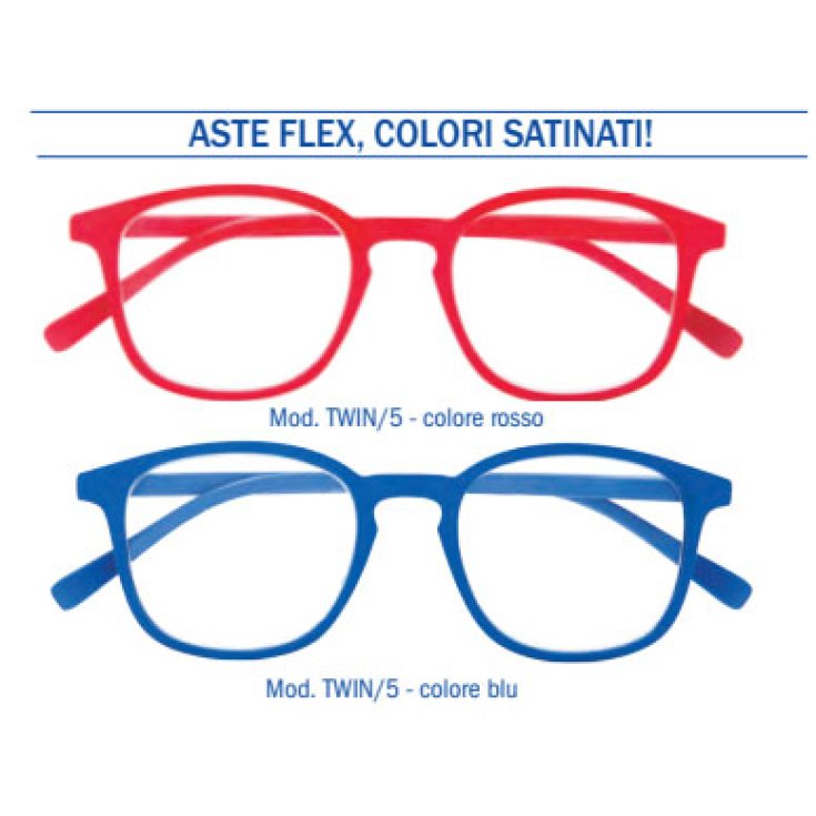 Prontixte Twin5 Rouge / bleu + 2,50