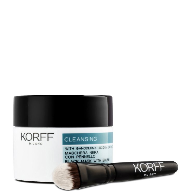 Korff Masque Noir Nettoyant Avec Pinceau 75 ml