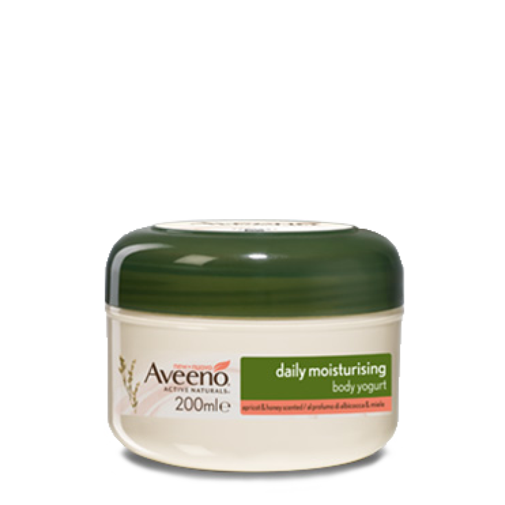 Aveeno Crème Corporelle Au Yaourt Parfum Vanille Et Avoine 200 ml