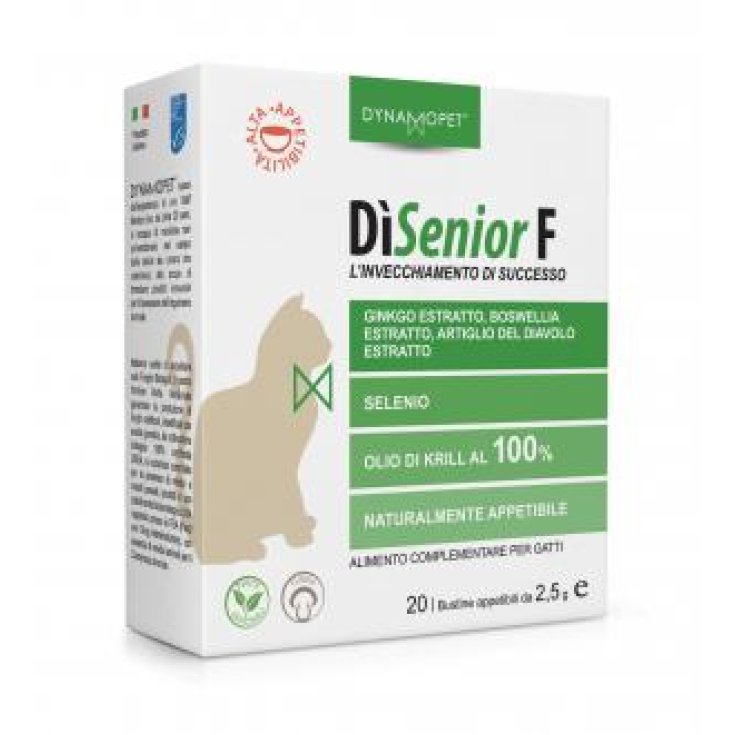 Dynamopet Disenior F Complément Alimentaire 20 Sachets 2,5g