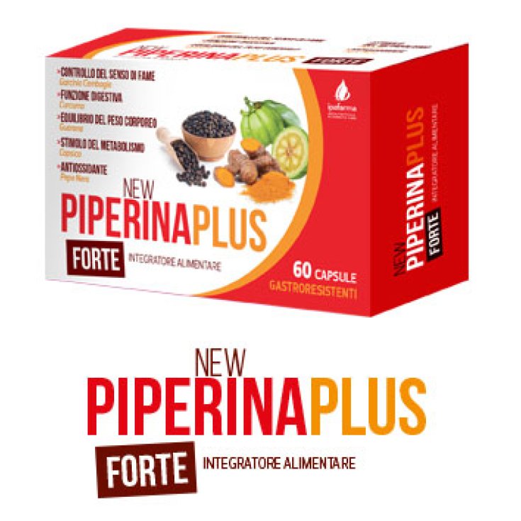 Ipafarma New Piperina Forte Plus Complément Alimentaire 60 Gélules