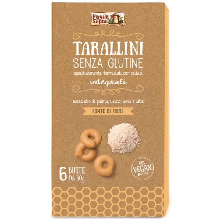 Saveurs des Pouilles Tarallini Complète Sans Gluten 180g