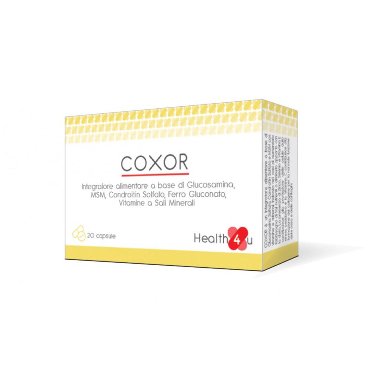Health4u Coxor Complément Alimentaire 30 Gélules