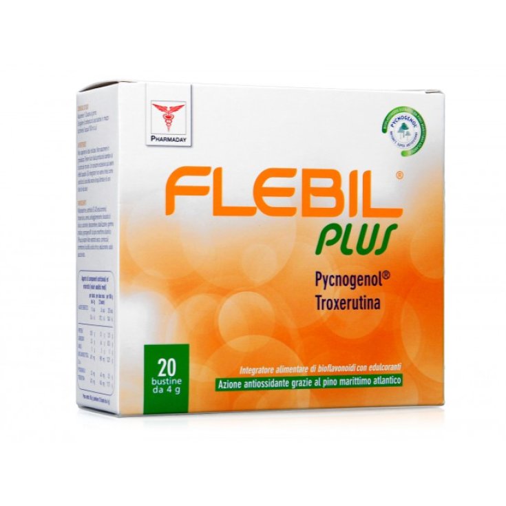 Pharmaday Pharmaceutique Flebil Plus Complément Alimentaire 20stickpack