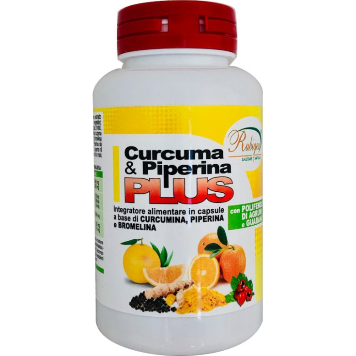 Rubigen Curcuma & piperina Plus Rai Complément Alimentaire 60 Gélules