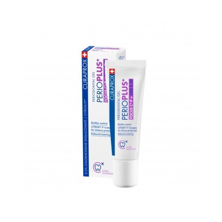 Curaprox PerioPlus Focus - Chx 0,5% Dentifrice 10ml