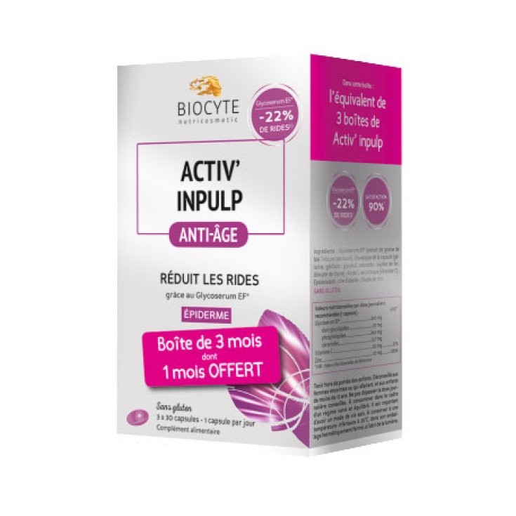 Biocyte Pack Activ' Inpulp 90 Gélules