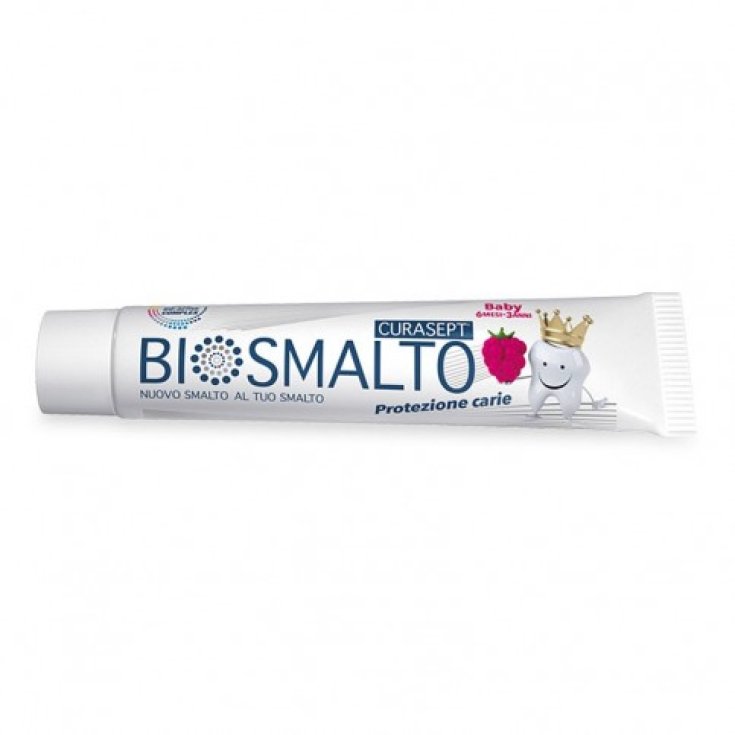 Curasept Biosmalto Bébé Dentifrice Enfant 6-36m Sans Fluor 30 ml