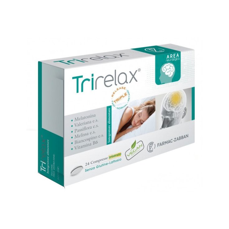 Meds Trirelax Cf Complément Alimentaire Sans Gluten 24 Comprimés