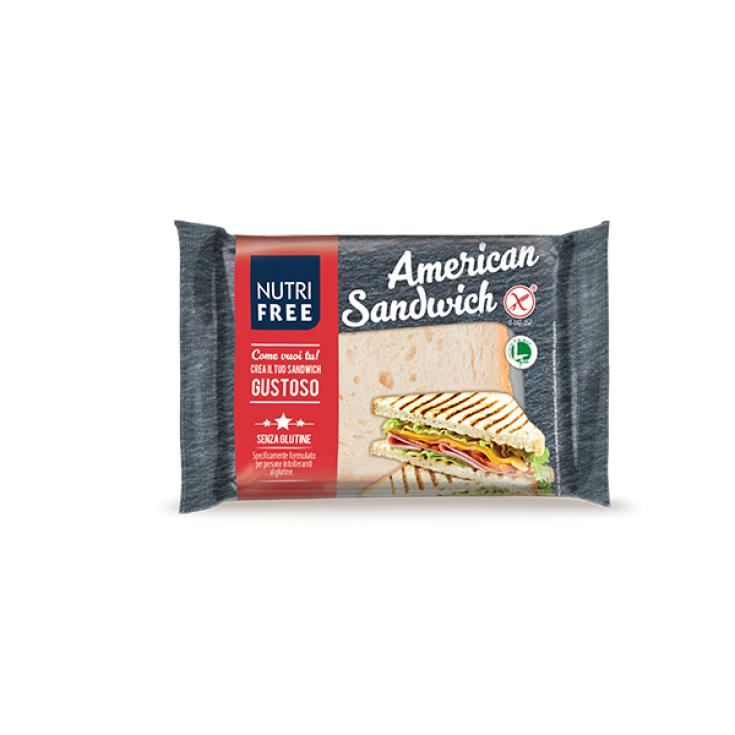 Nutrifree Sandwich Américain Sans Gluten 4 Pièces