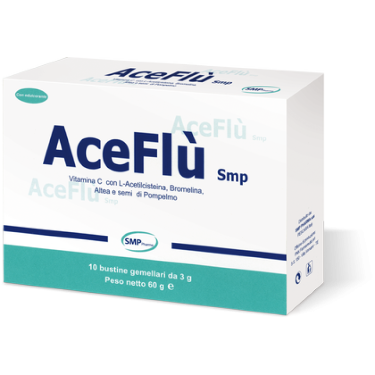 AceFlù SMP Pharma 10 Sachets Jumelés