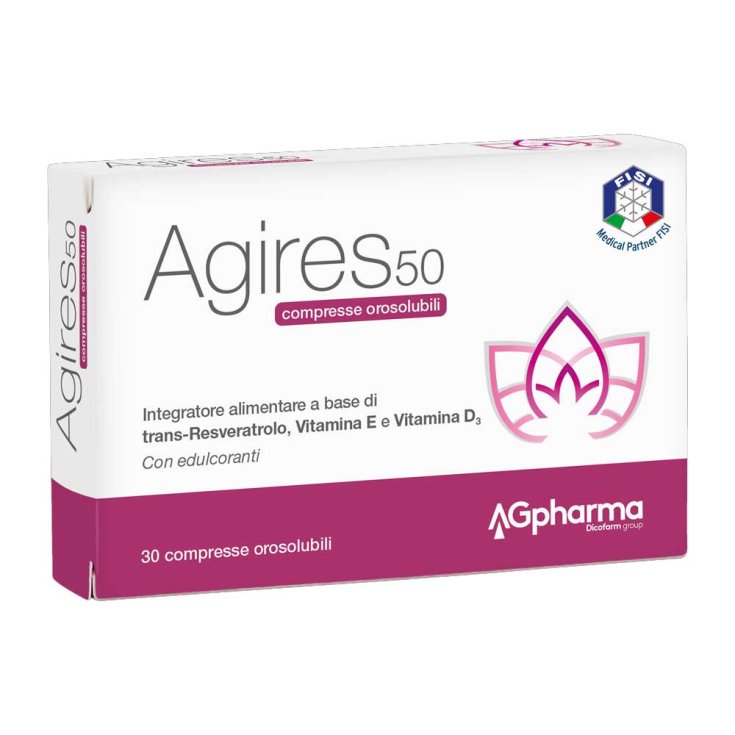 Agires50 AG Pharma 30 Comprimés Orosolubles