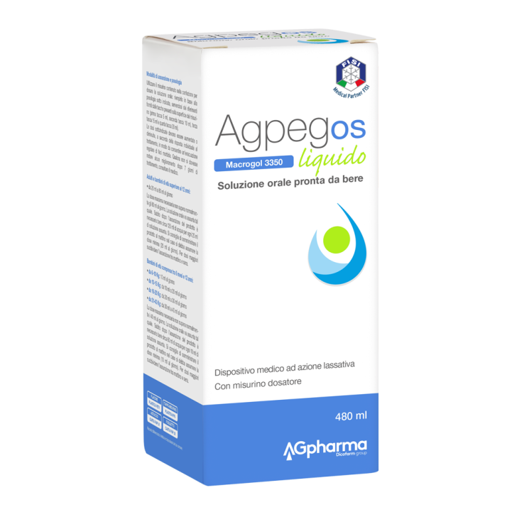 Agpeg OS Liquide Macrogol 3350 AGpharma 480ml