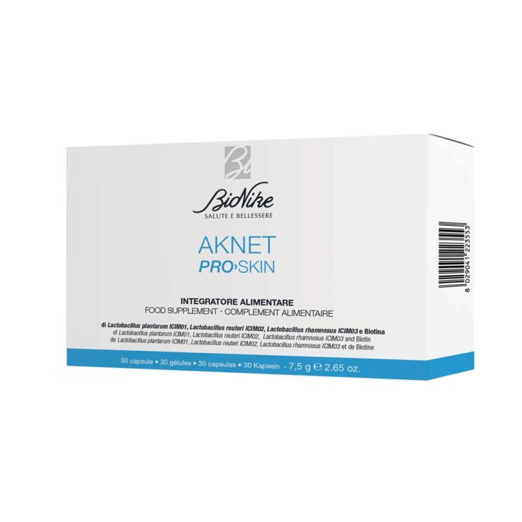 Aknet Pro-Skin BioNike Complément Alimentaire 30 Gélules