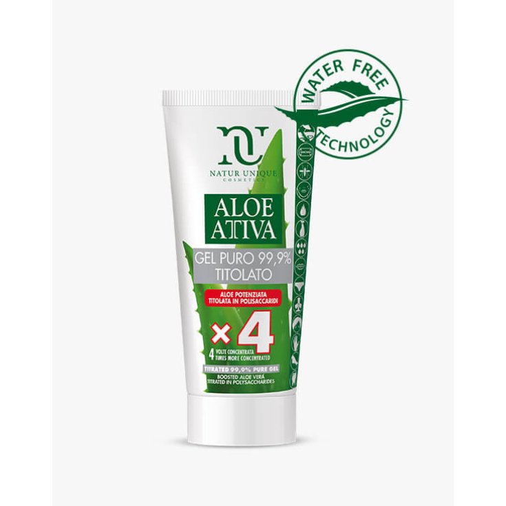 Aloe Attiva Pure Gel 99,9% Titré Natur Unique 200 ml