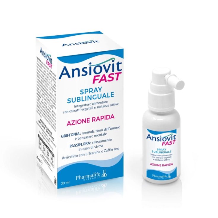 Ansiovit Spray Sublingual Rapide PharmaLife 30ml