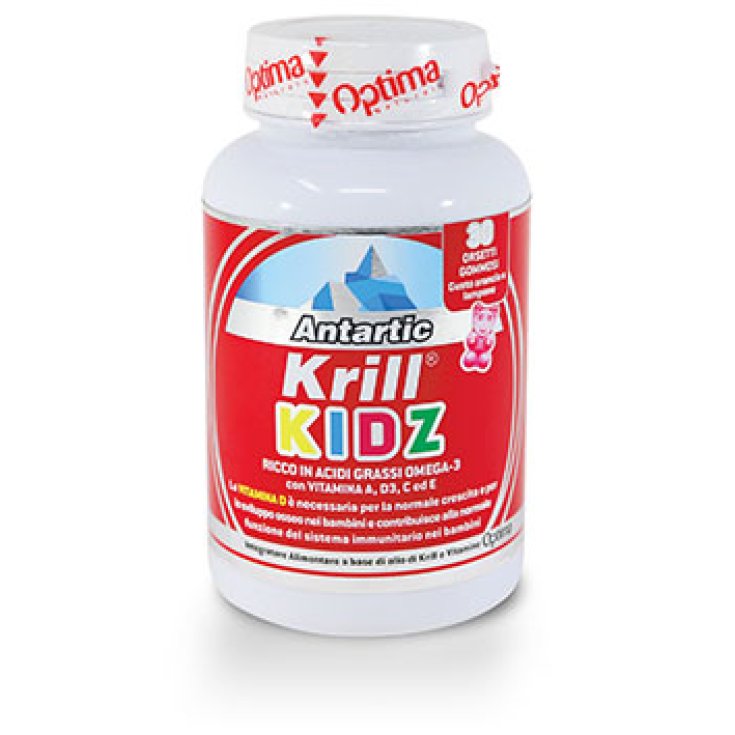 Antartic Krill® Kidz Vitamine D Optima Naturals 30 Bonbons