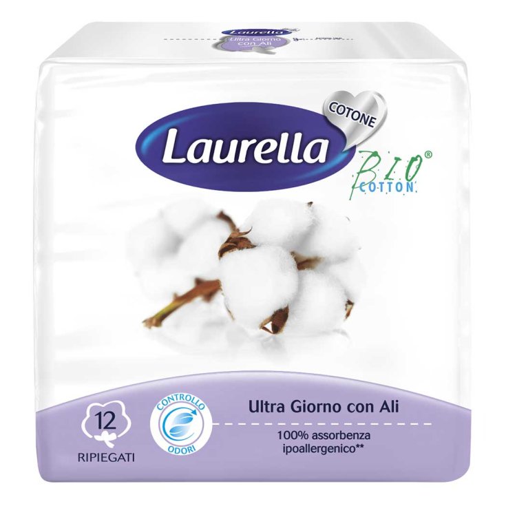 Ultra Day Absorbants Laurella Cotton 12 pièces