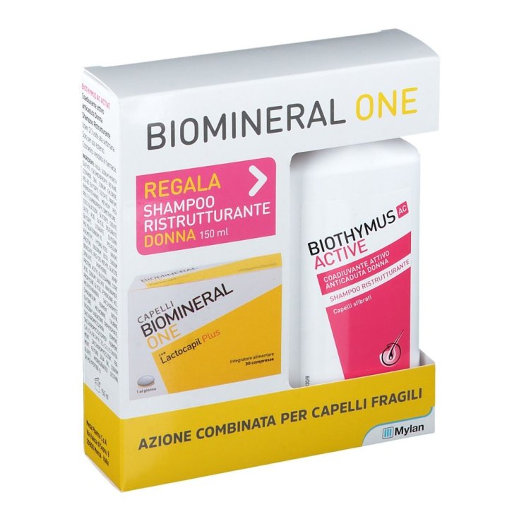 BIOMINERAL ONE Lactopil Plus + Shampoing Femme 150ml