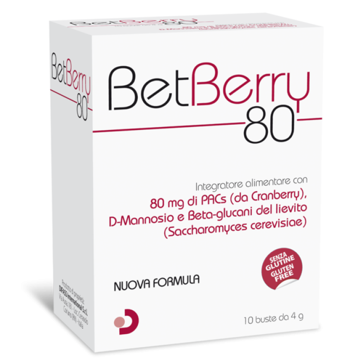 Betberry 80 Difass 10 Sachets De 4g