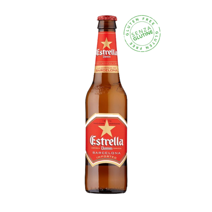 Estrella Damm Bière Sans Gluten 6 Bouteilles De 33cl