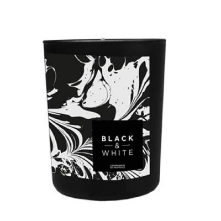 Bougie Parfumée Noir & Blanc Thé Noir Compagnie De Provence 180g