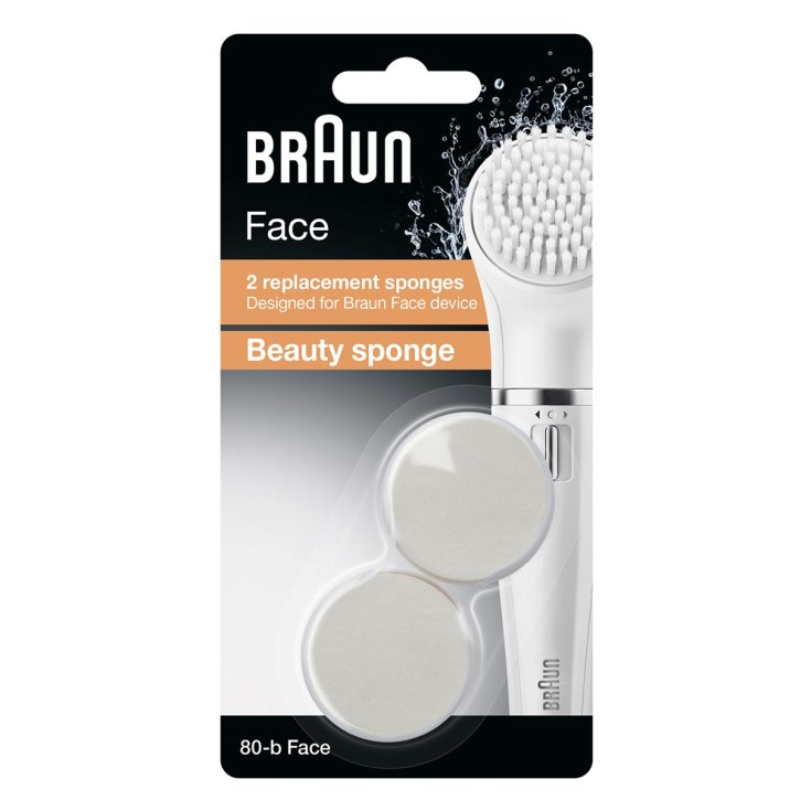 Éponges de rechange Braun Face SE80 B Beauty