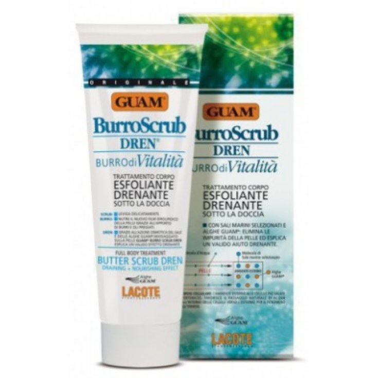 Butter Scrub Dren Exfoliant Drainant Guam 200ml