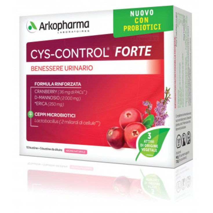 CYS-CONTROL® FORTE AUX PROBIOTIQUES Arkopharma 15 Sachets