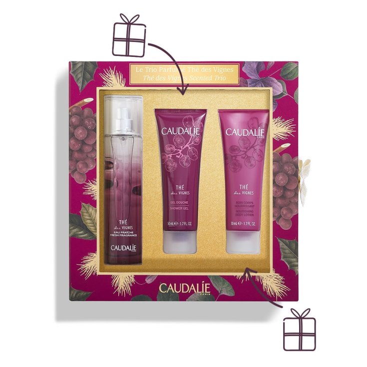 Le Trio Parfumé Cult Thé Des Vignes Caudalìe Coffret 3 Produits