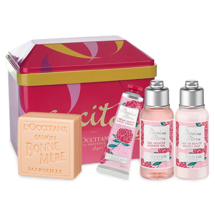 Pivoine L'Occitane Coffret Soin Corps 4 Pièces