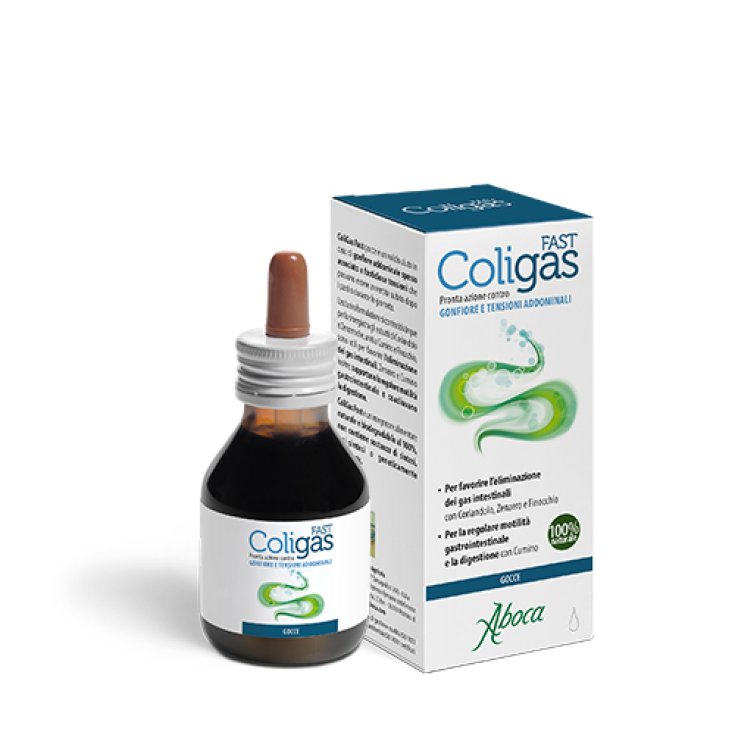 Coligas Gouttes Rapides Aboca 75ml