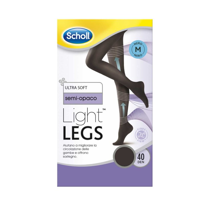 Collants Jambes Légères 40 Denari Scholl Noir M