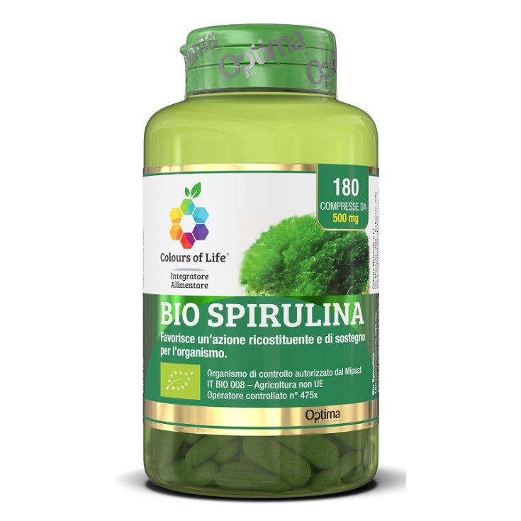 Colors of Life® SPIRULINE BIO Optima 180 Comprimés