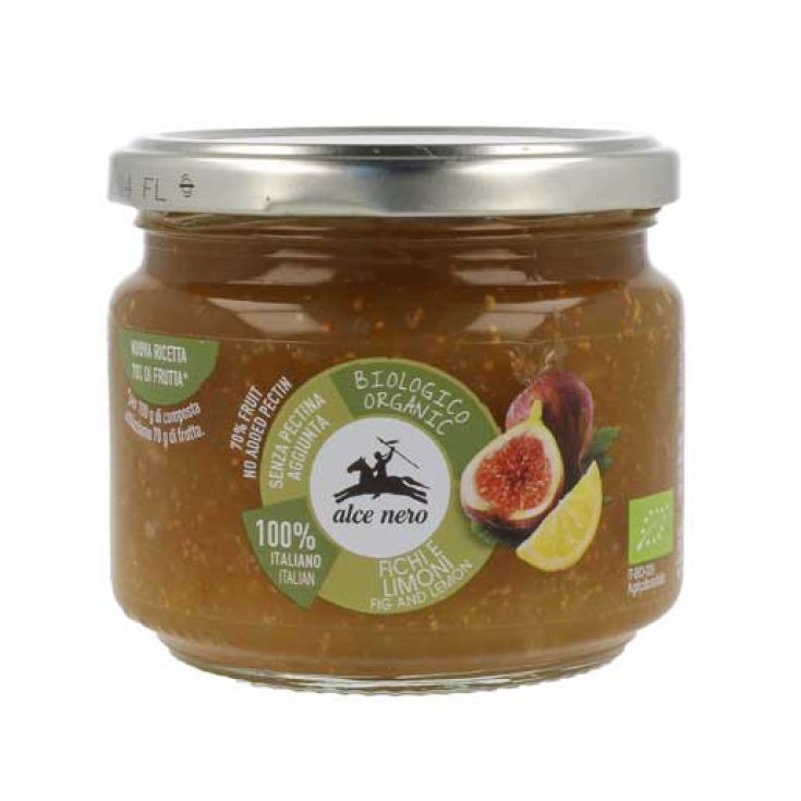 Compote De Figues Et Citrons Bio Alce Nero 270g