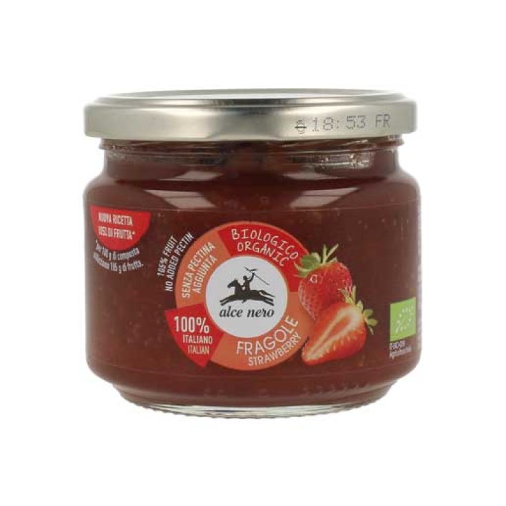 Compote de Fraise Bio Alce Nero 270g