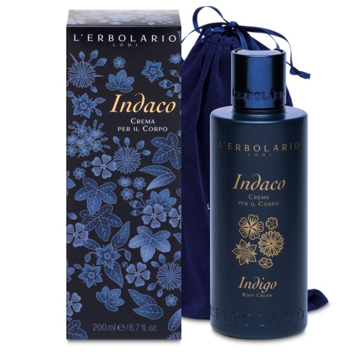 LìERBOLARIO Indigo Crème Corporelle 200ml Édition Limitée avec Sac