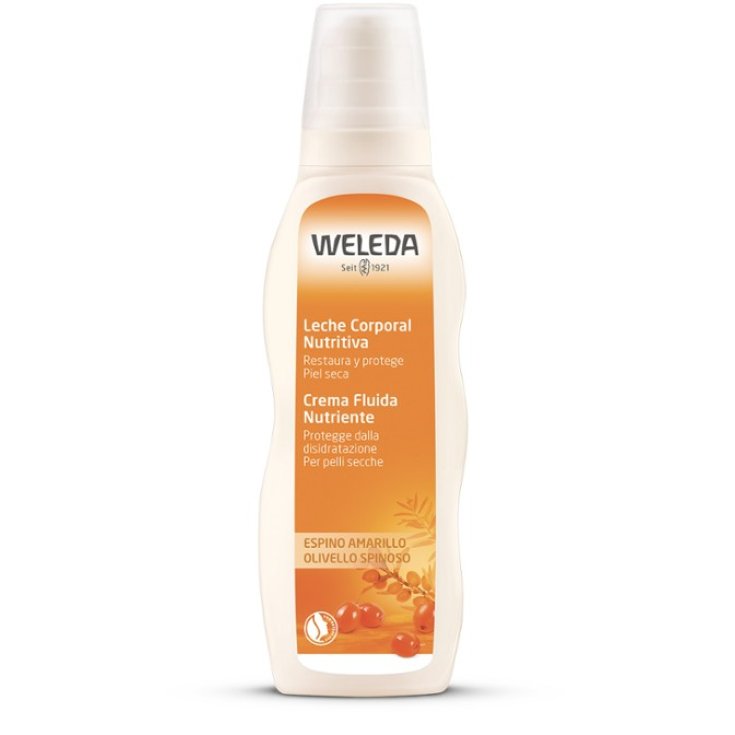 Weleda Crème Fluide à l'Argousier Soin Nourrissant 200 ml