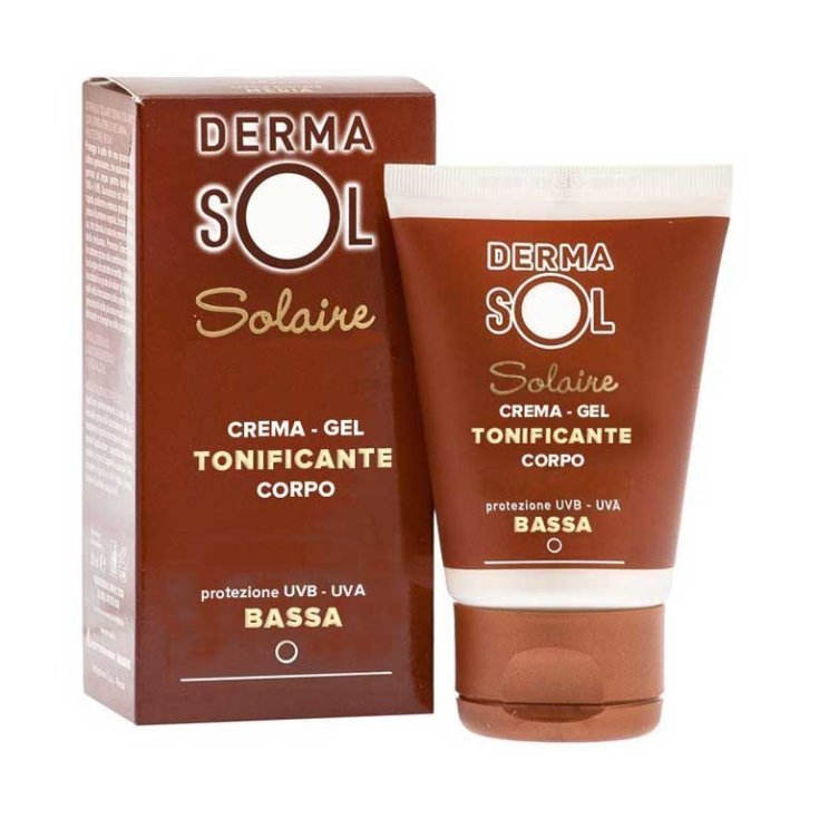 Dermasol Solaire Gel Crème Tonifiant Basse Protection 150 ml