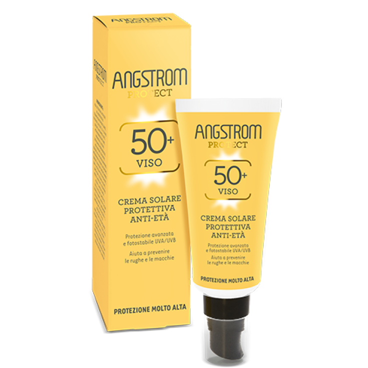 Angstrom Protect crème solaire visage hydratante et anti-âge SPF 50+, 40 ml