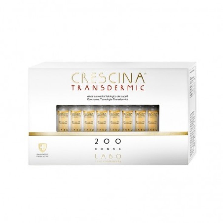 Crescina® Transdermique Re-Croissance 200 Femme Labo 20 Ampoules