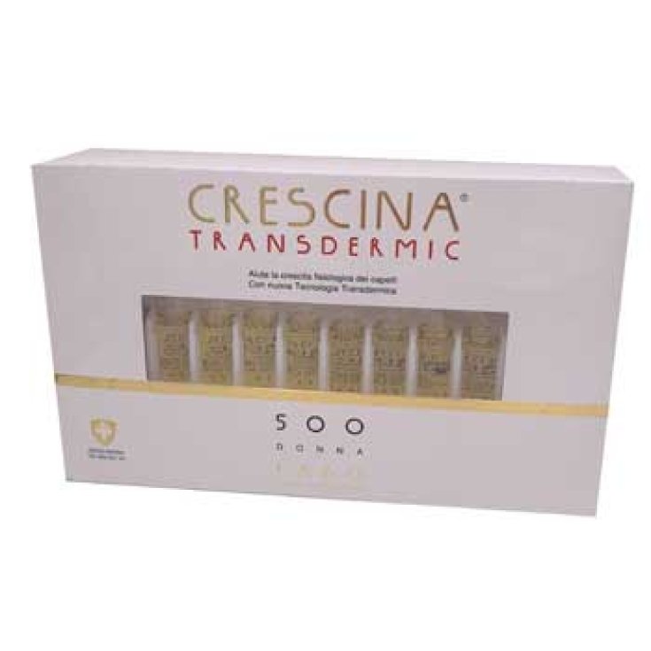 Crescina Transdermique Repousse 500 Femme Labo 20 Ampoules