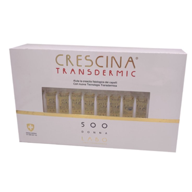 Crescina Transdermique Repousse 500 Femme Labo 40 Ampoules