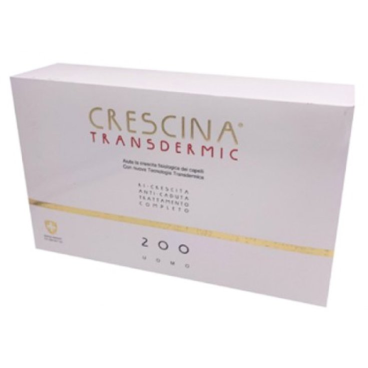 Crescina® Traitement Transdermique Complet Anti-Chute Et Repousse 200 Man Labo 2x10 Ampoules