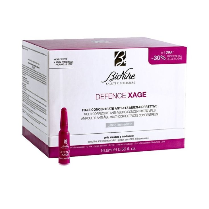 DEFENSE XAGE BioNike Concentré Anti-âge Ampoules 14 Ampoules