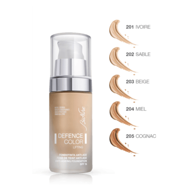 Defence Color Lifting Anti-age Foundation 204 BioNike Miel 30 ml