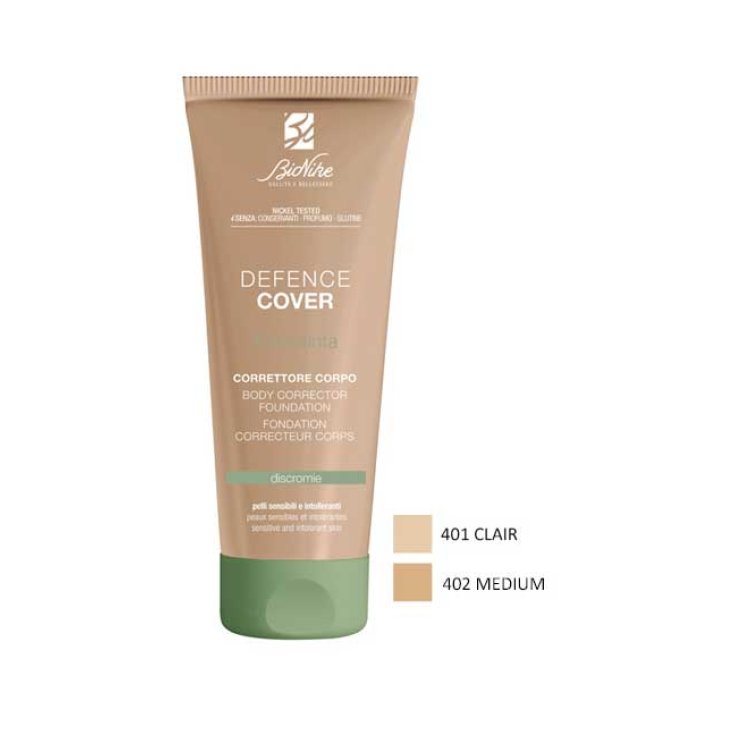 Defence Cover Fond de Teint Correcteur Corps 402 Medium BioNike 75ml