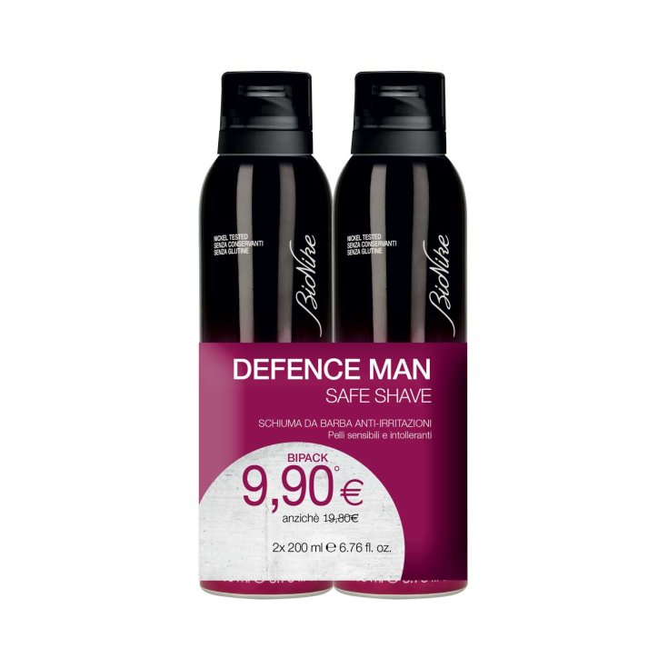 Défense Homme Mousse à Raser Bipack Bionike 2x200ml