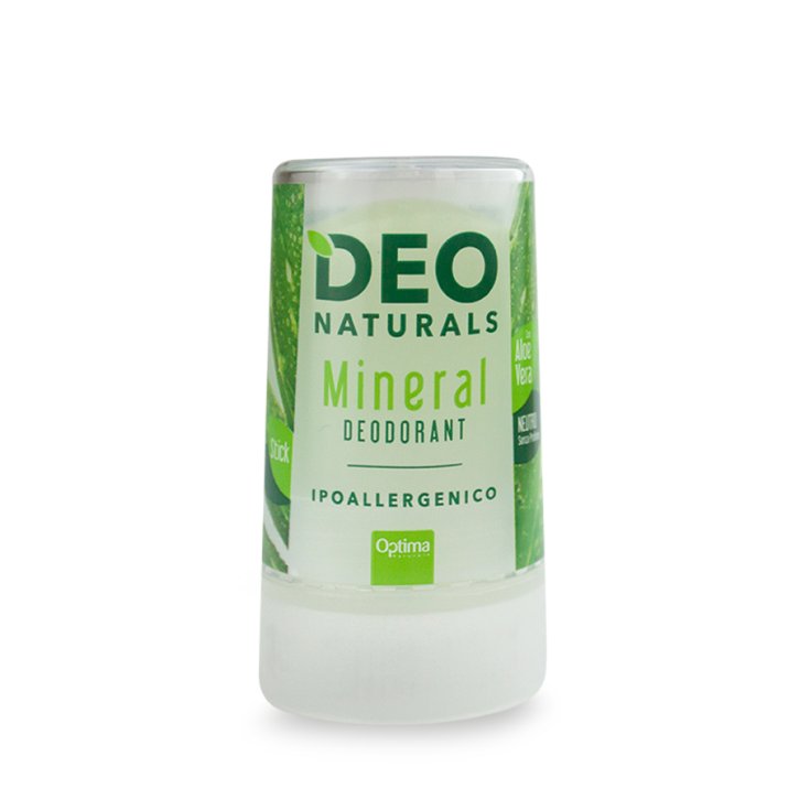 DeoNaturals Déodorant Minéral Hypoallergénique Aloe Vera Optima Naturals 50g